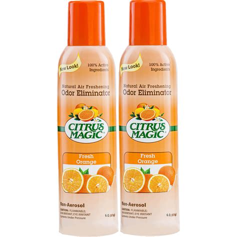 Revitalize Your Home with Citrus Magic Orange Spray